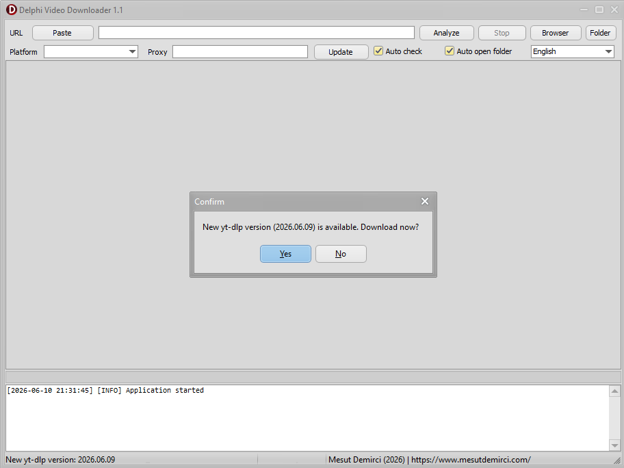 yt-dlp Updater