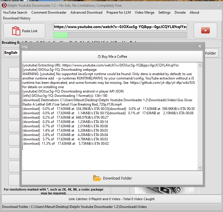 Video Downloading
